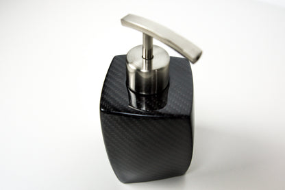 Carbon Seifenspender Standseifenspender Wave - Design / Soap Stand Dispenser