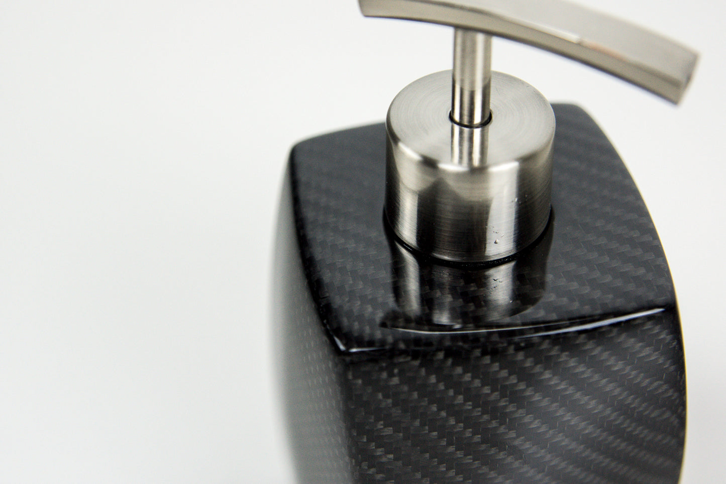 Carbon Seifenspender Standseifenspender Wave - Design / Soap Stand Dispenser