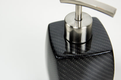 Carbon Seifenspender Standseifenspender Wave - Design / Soap Stand Dispenser