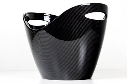 Carbon Champagnerkühler Sektkühler Getränkekühler Design / Carbon Fibre Champagne Sparkling Wine and Beverage Cooler