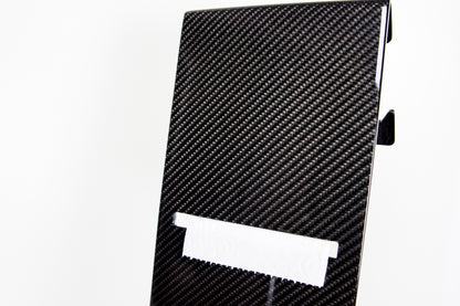 Carbon WC Garnitur Toilettenpapierhalter Rollenhalter Bürstenhalter Bürstenständer / Carbon Fibre Bathroom Décor Toilet Paper Roll Holder brush stand