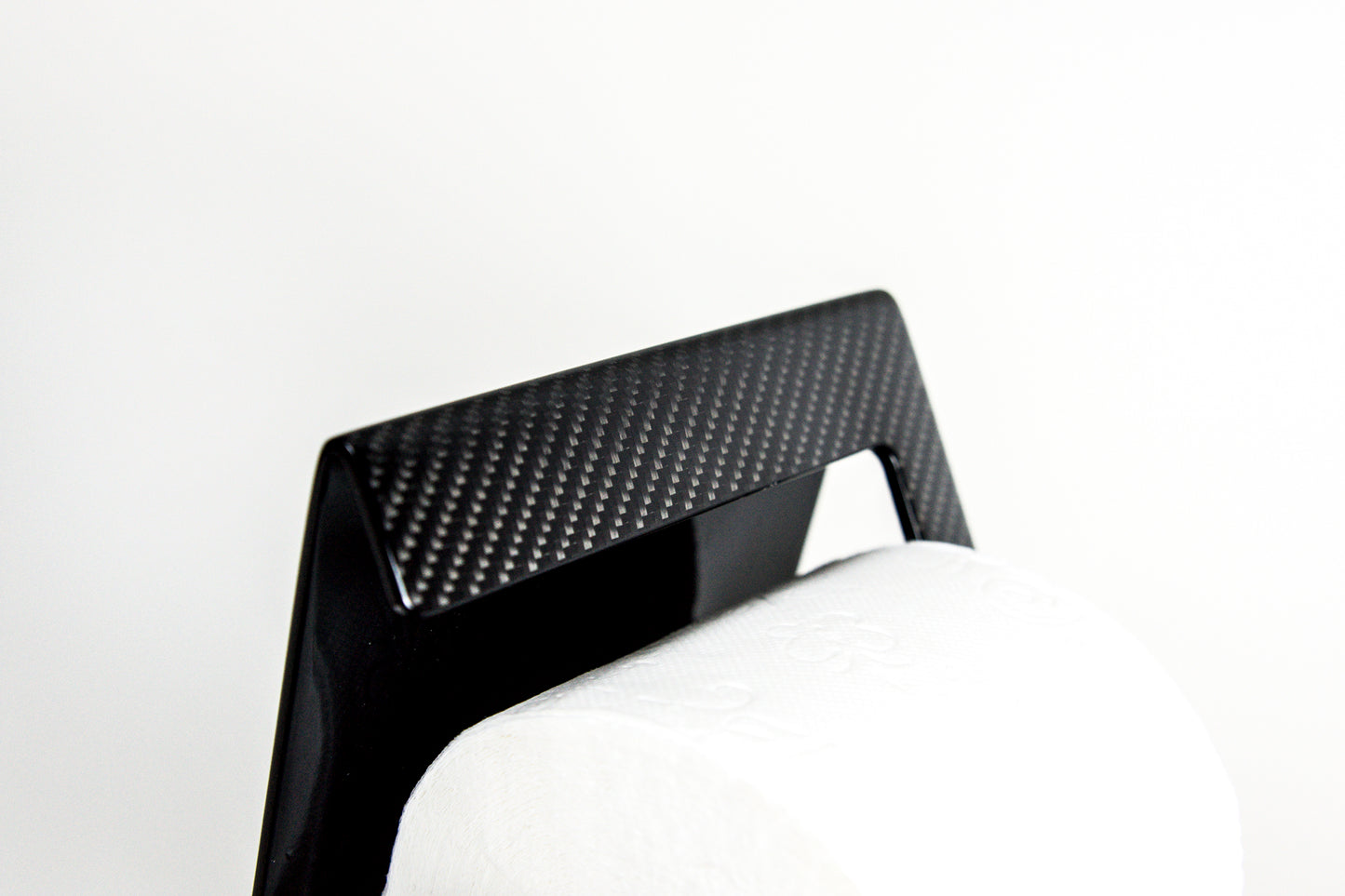 Carbon WC Garnitur Toilettenpapierhalter Rollenhalter Bürstenhalter Bürstenständer / Carbon Fibre Bathroom Décor Toilet Paper Roll Holder brush stand