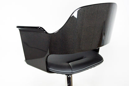 Carbon Bürostuhl Bürosessel Empfangsstuhl Konferenzstuhl Design / Carbon Fibre office chair office armchair reception chair conference chair design