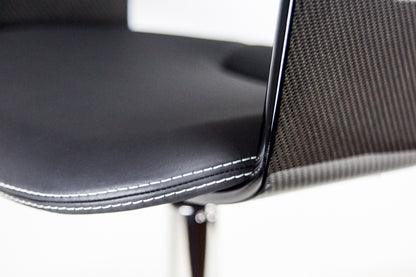 Carbon Bürostuhl Bürosessel Empfangsstuhl Konferenzstuhl Design / Carbon Fibre office chair office armchair reception chair conference chair design