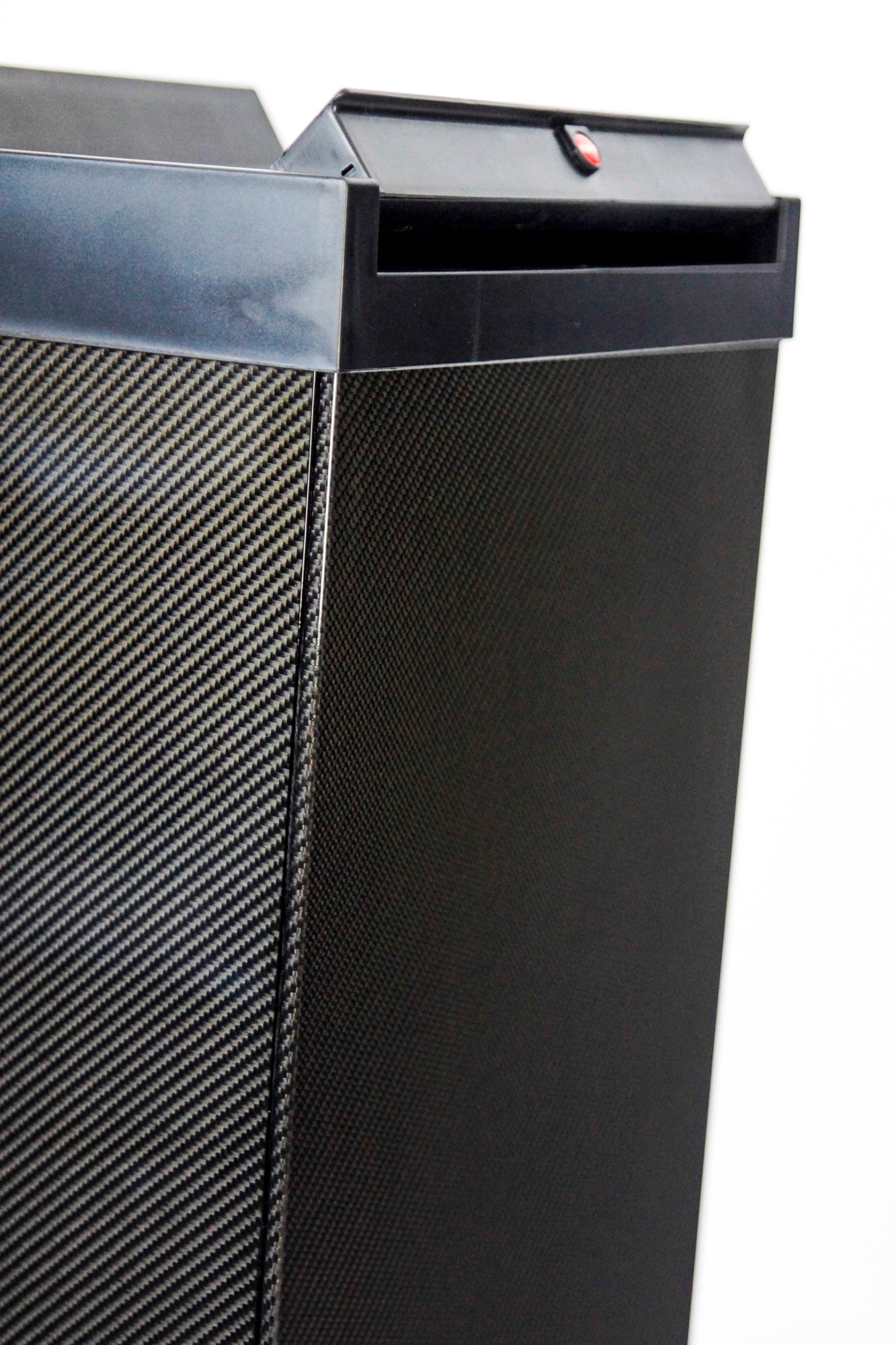 Carbon Abfalleimer Mülleimer Papierkorb Design / Carbon Fibre waste bin trash can wastepaper basket