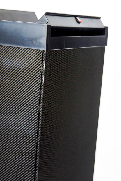 Carbon Abfalleimer Mülleimer Papierkorb Design / Carbon Fibre waste bin trash can wastepaper basket