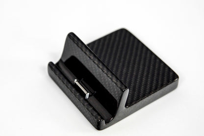 Carbon iPad 2 3 Dock Dockingstation Ladestation Ständer / Carbon Fibre stand for iPad 2 3