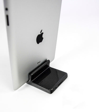 Carbon iPad 2 3 Dock Dockingstation Ladestation Ständer / Carbon Fibre stand for iPad 2 3