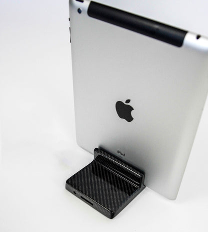 Carbon iPad 2 3 Dock Dockingstation Ladestation Ständer / Carbon Fibre stand for iPad 2 3