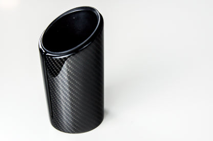 Carbon Stifteköcher Stiftehalter Stifteständer / Fibre Pen Cup Pen Holder
