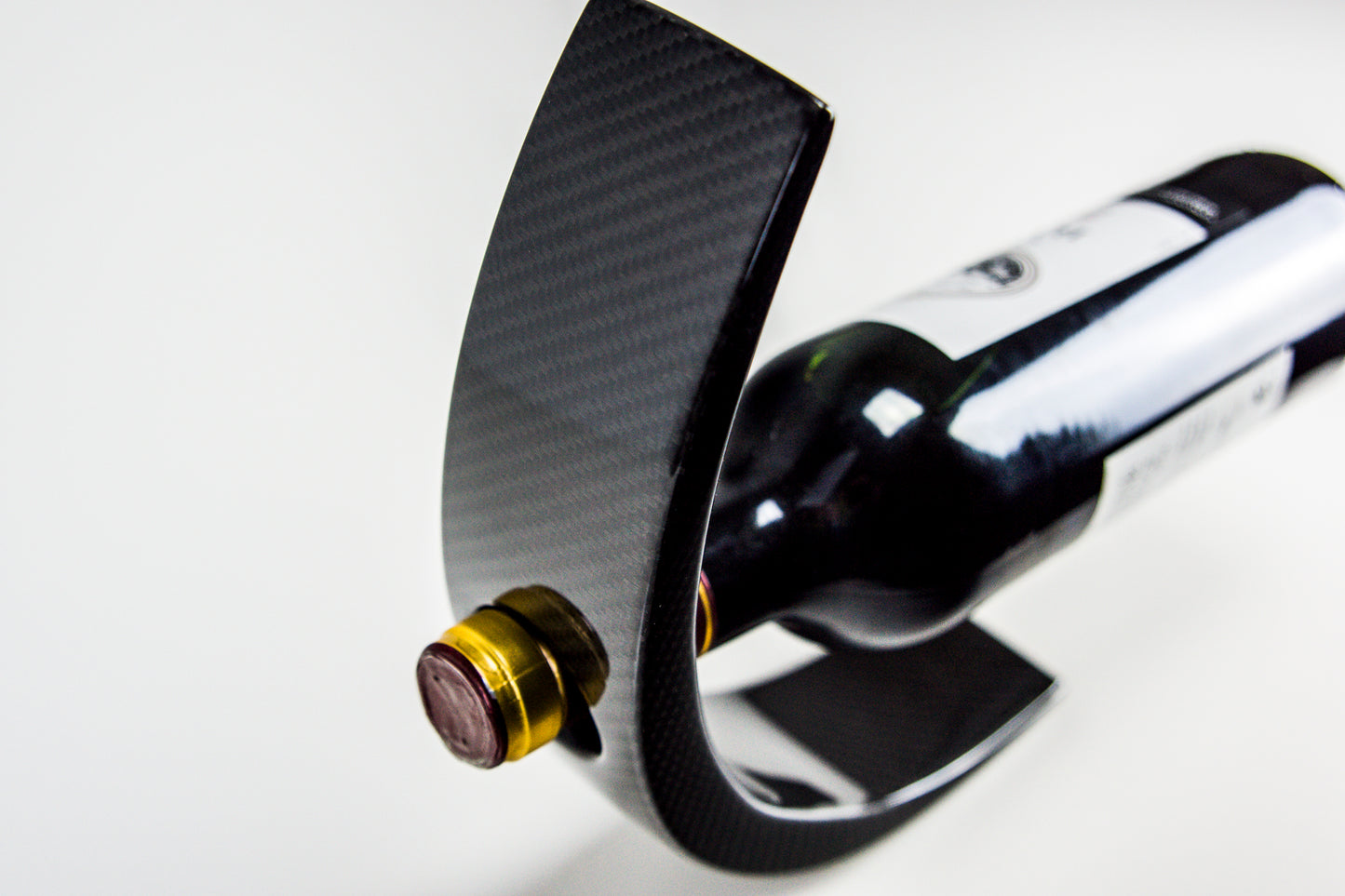 Carbon Weinflaschenhalter Weinflaschenständer Carbon Fibre Wine Holder Wine Stand