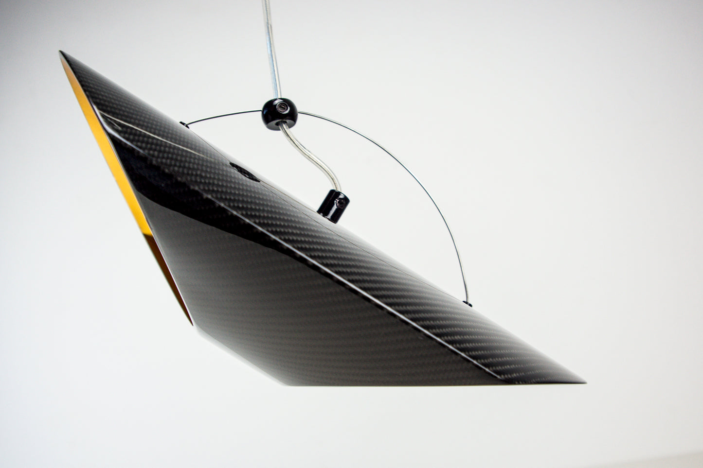 Carbon Hängeleuchte Hängelampe Deckenleuchte Deckenlampe Pendelleuchte Design Leuchte / Carbon Fibre Hanging Pendant Lamp Light