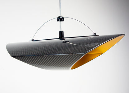 Carbon Hängeleuchte Hängelampe Deckenleuchte Deckenlampe Pendelleuchte Design Leuchte / Carbon Fibre Hanging Pendant Lamp Light