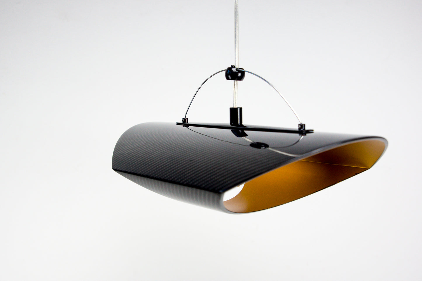 Carbon Hängeleuchte Hängelampe Deckenleuchte Deckenlampe Pendelleuchte Design Leuchte / Carbon Fibre Hanging Pendant Lamp Light