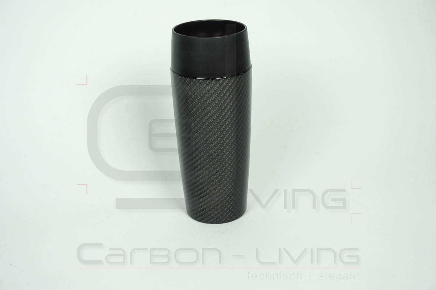 Carbon Thermobecher Kaffeebecher Isolier-Trinkbecher / Fibre Travel Coffee Drink Mug Cup