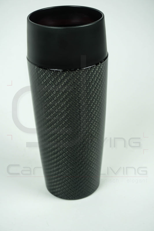 Carbon Thermobecher Kaffeebecher Isolier-Trinkbecher / Fibre Travel Coffee Drink Mug Cup