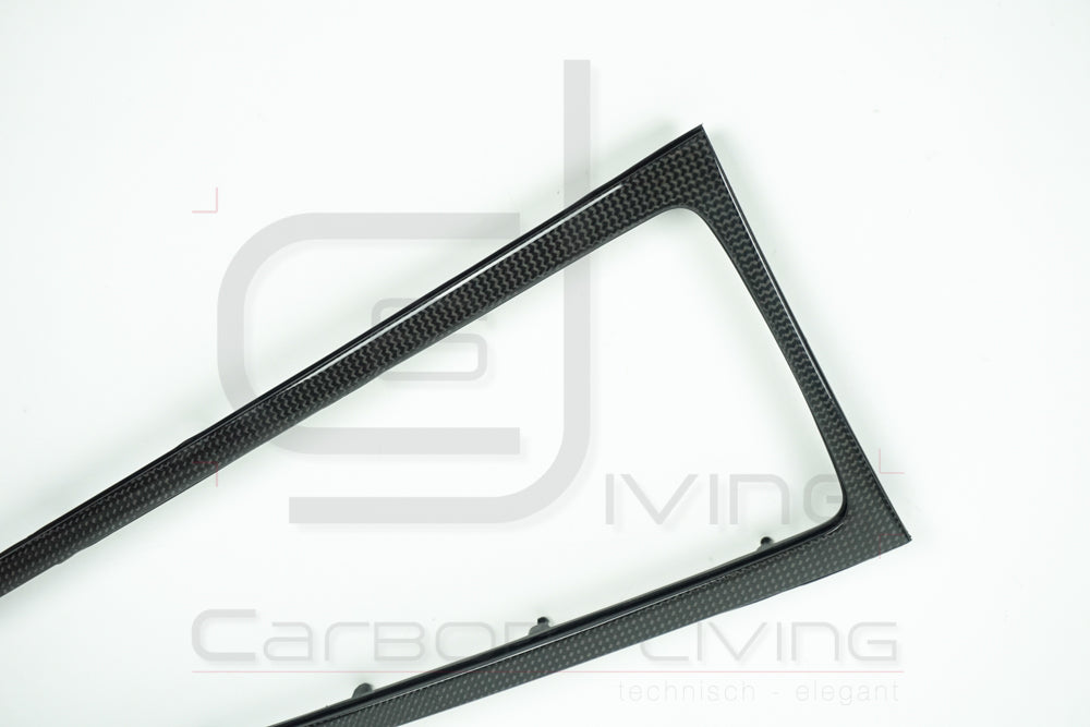 Porsche Boxster Cayman Spyder 718 Carbon Schaltkulissenrahmen Dekor Rahmen Blende Schaltkulisse Mittelkonsole