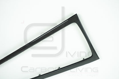 Porsche Boxster Cayman Spyder 718 Carbon Schaltkulissenrahmen Dekor Rahmen Blende Schaltkulisse Mittelkonsole