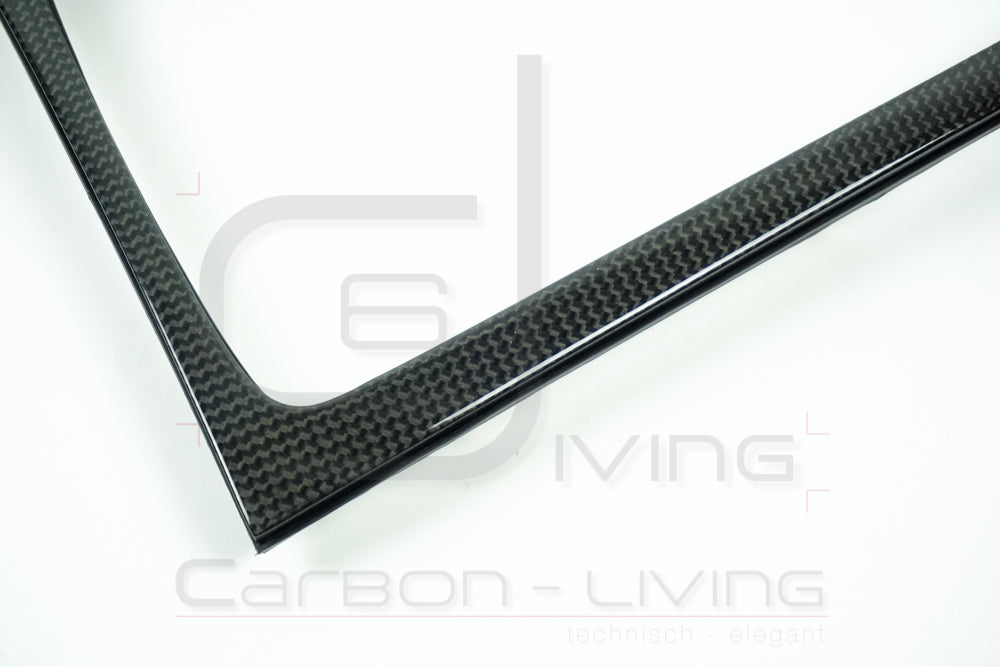 Porsche Boxster Cayman Spyder 718 Carbon Schaltkulissenrahmen Dekor Rahmen Blende Schaltkulisse Mittelkonsole