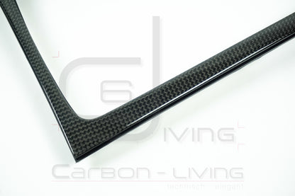 Porsche Boxster Cayman Spyder 718 Carbon Schaltkulissenrahmen Dekor Rahmen Blende Schaltkulisse Mittelkonsole