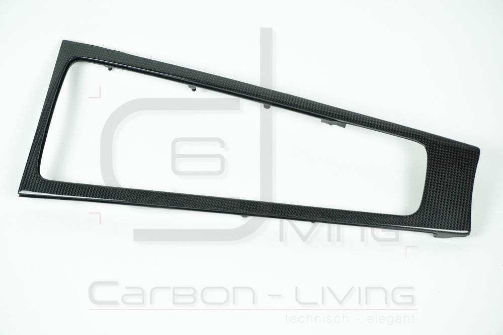 Porsche Boxster Cayman Spyder 718 Carbon Schaltkulissenrahmen Dekor Rahmen Blende Schaltkulisse Mittelkonsole