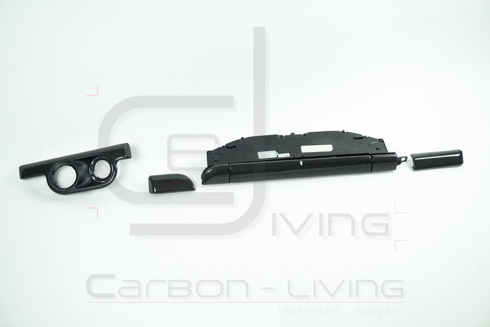 Porsche 911 991 991.2 Carbon Dekorset Dekorleisten Dekorblenden 7-tlg. Set