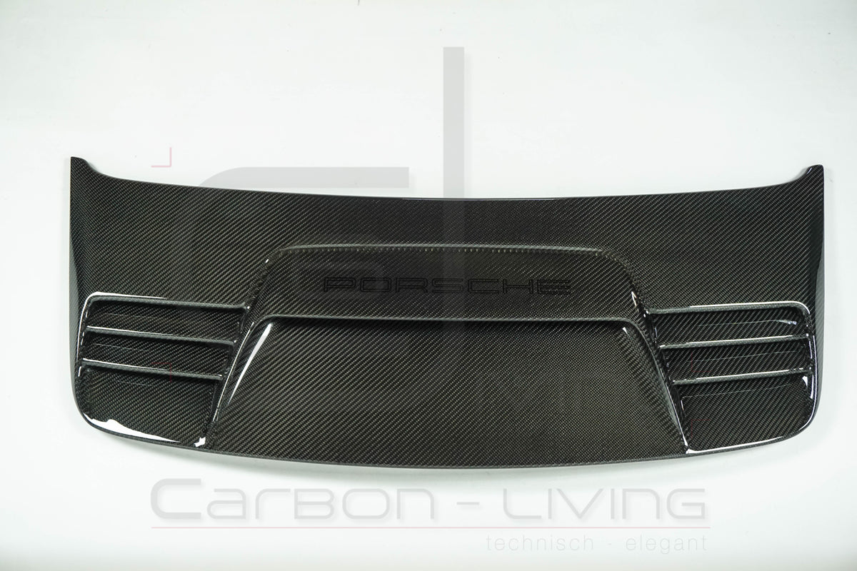 Porsche 911 991 MK1 991.1 GT3RS Carbon Lufteinlassgitter Luftauslassgitter Motordeckel Abdeckung Heckdeckel