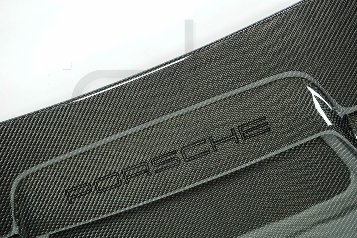Porsche 911 991 MK1 991.1 GT3RS Carbon Lufteinlassgitter Luftauslassgitter Motordeckel Abdeckung Heckdeckel
