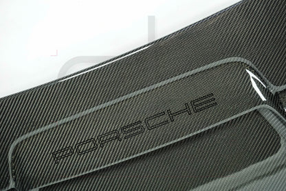Porsche 911 991 MK1 991.1 GT3RS Carbon Lufteinlassgitter Luftauslassgitter Motordeckel Abdeckung Heckdeckel