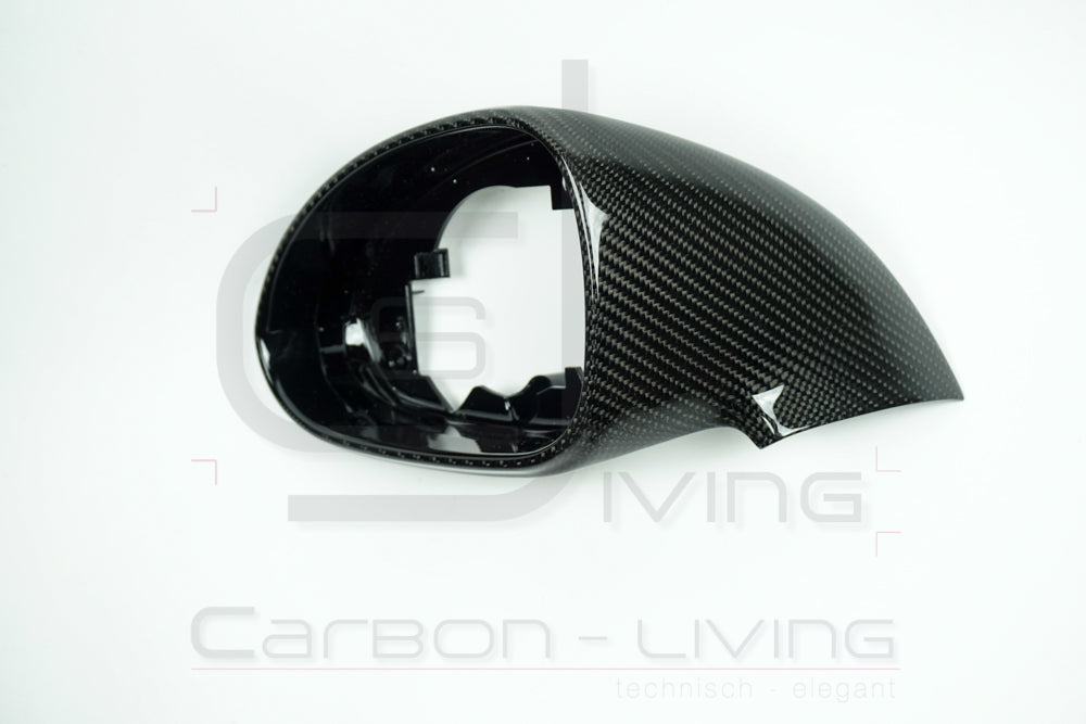 Porsche Boxster Cayman Spyder 981 S GTS GT4 Sport Design Carbon Spiegelrahmen Spiegelgehäuse Rahmen Set für Außenspiegel