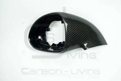 Porsche Boxster Cayman Spyder 981 S GTS GT4 Sport Design Carbon Spiegelrahmen Spiegelgehäuse Rahmen Set für Außenspiegel