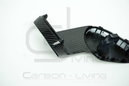 Porsche Boxster Cayman Spyder 981 S GTS GT4 Sport Design Carbon Spiegelstützen Spiegelgehäuse Stützen Sockel für Außenspiegel Set