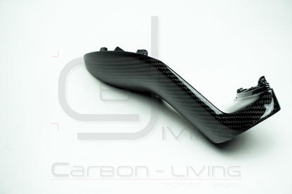 Porsche Boxster Cayman Spyder 981 S GTS GT4 Sport Design Carbon Spiegelstützen Spiegelgehäuse Stützen Sockel für Außenspiegel Set