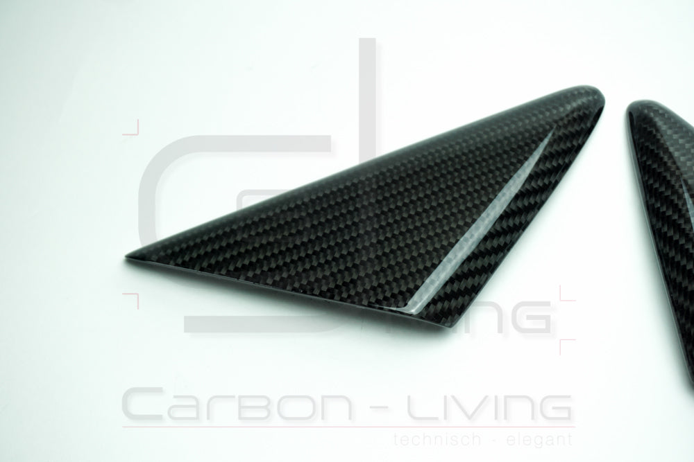 Porsche Boxster Cayman Spyder 718 Carbon Türdreiecke Spiegeldreiecke Abdeckungen Exterieur Set