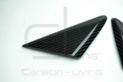 Porsche Boxster Cayman Spyder 718 Carbon Türdreiecke Spiegeldreiecke Abdeckungen Exterieur Set