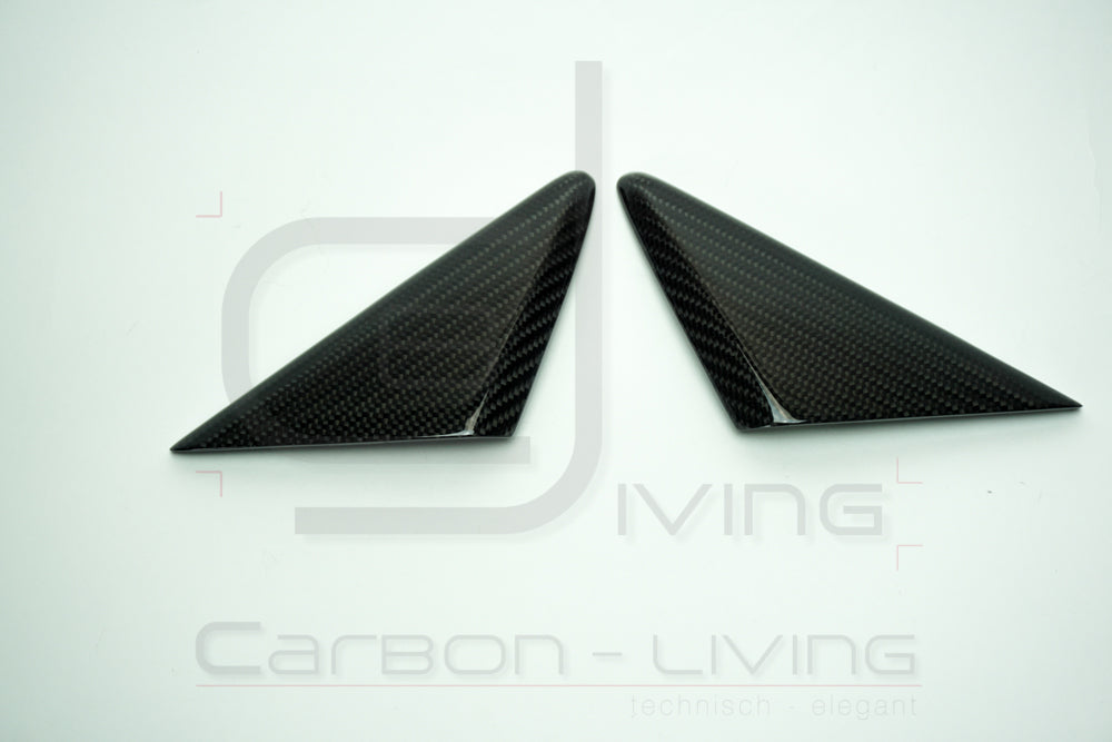 Porsche Boxster Cayman Spyder 718 Carbon Türdreiecke Spiegeldreiecke Abdeckungen Exterieur Set