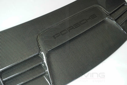 Porsche 911 991 MK1 991.1 GT3RS Carbon Lufteinlassgitter Luftauslassgitter Motordeckel Abdeckung Heckdeckel